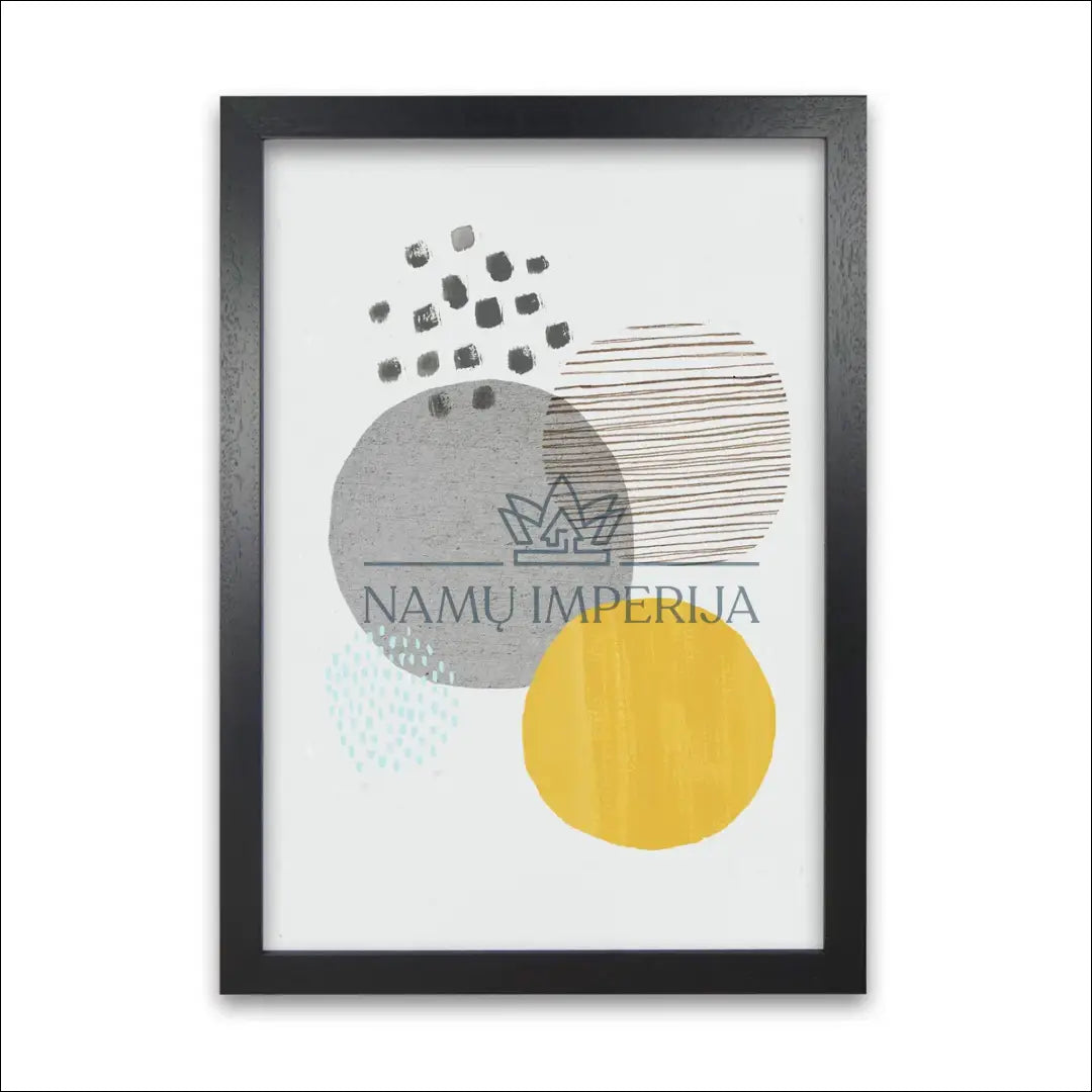 Paveikslas DI9649 - €14 Save 55% __label:Pristatymas 1-2 d.d., color-balta, color-geltona, color-juoda, interjeras Iki