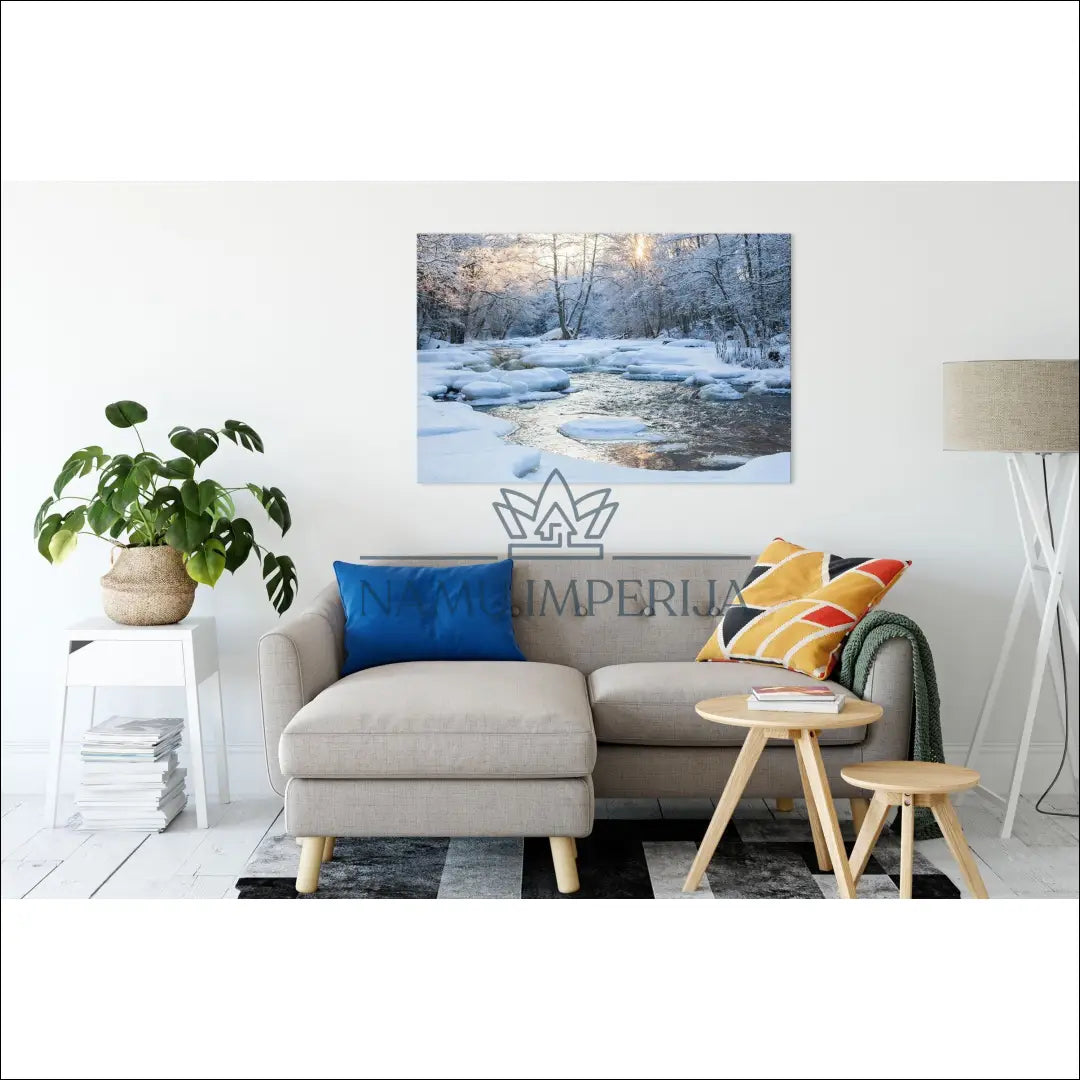 Paveikslas DI9710 - €42 Save 50% 25-50, __label:Pristatymas 1-2 d.d., color-melyna, interjeras, material-drobe €25