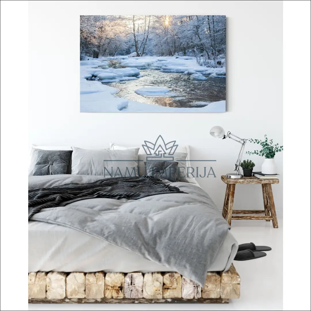 Paveikslas DI9710 - €42 Save 50% 25-50, __label:Pristatymas 1-2 d.d., color-melyna, interjeras, material-drobe €25