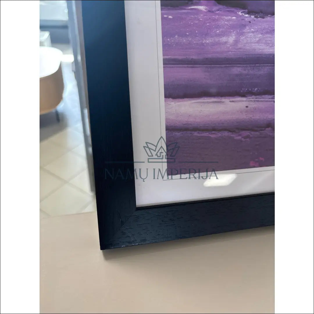 Paveikslas DI9976 €8 Save 70% __label:Pristatymas 1 2 d.d., color juoda, violetine, material mediena, plastikas Iki €25