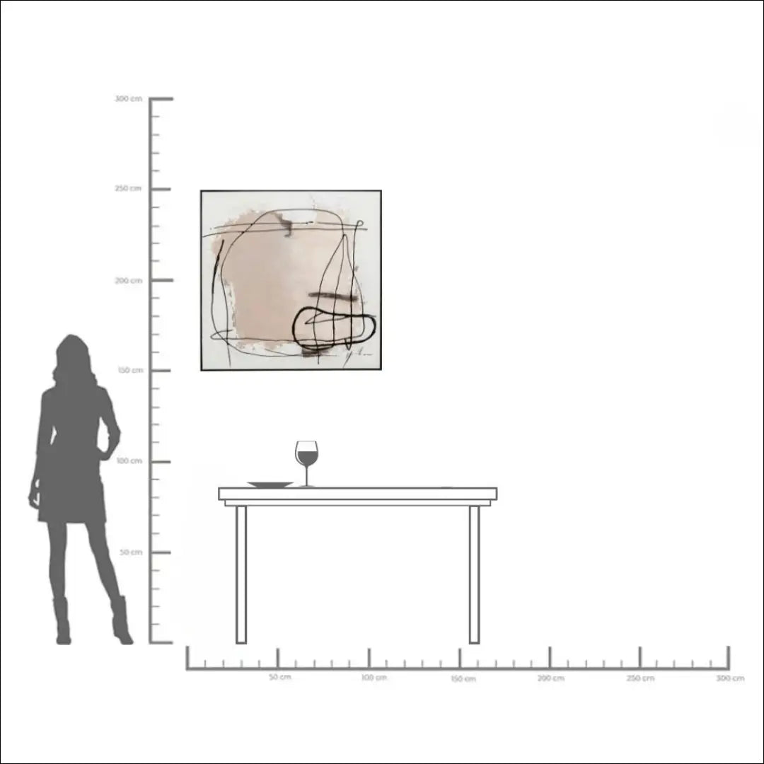 Paveikslas “Kare Design” DI12346 - €160 Save 50% 100-200, __label:Pristatymas 1-2 d.d., color-smelio, interjeras,