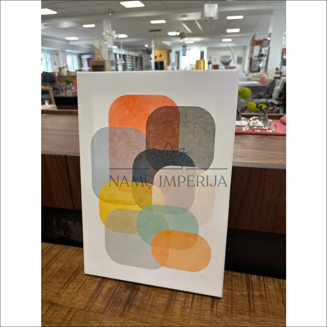 Paveiksliukas DI9811 - €17 Save 50% __label:Pristatymas 1-2 d.d., color-balta, color-marga, color-margas, interjeras