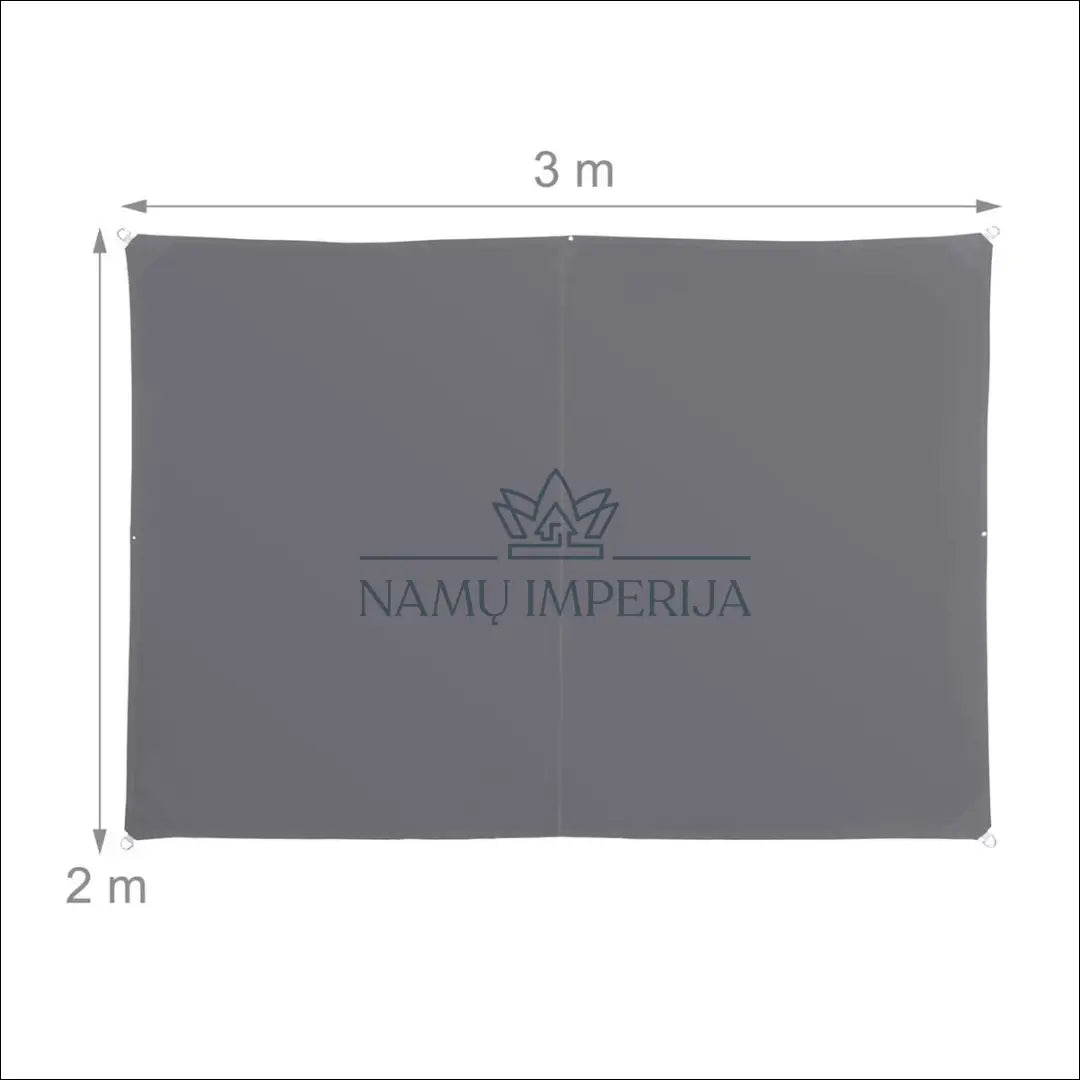Pavėsinės audinys - 2 x 3 m DA0198 - €26 Save 50% 25-50, __label:Pristatymas 1-2 d.d., lauko baldai, lauko-kita €25