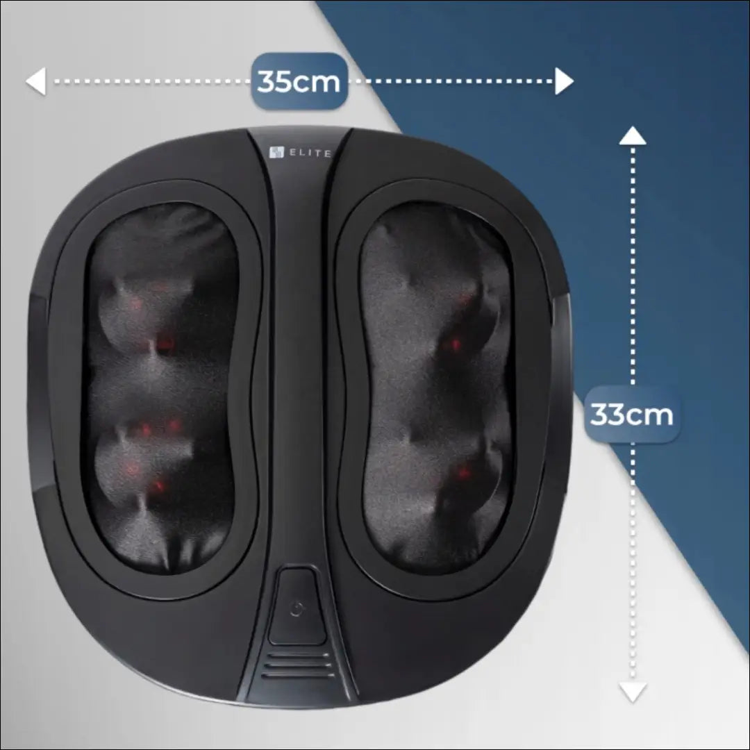 Pėdų masažuoklis su tinklelio atlošu juodos spalvos TE1114 - €43 Save 15% 25-50, __label:Pristatymas 5-14 d.d., elite,
