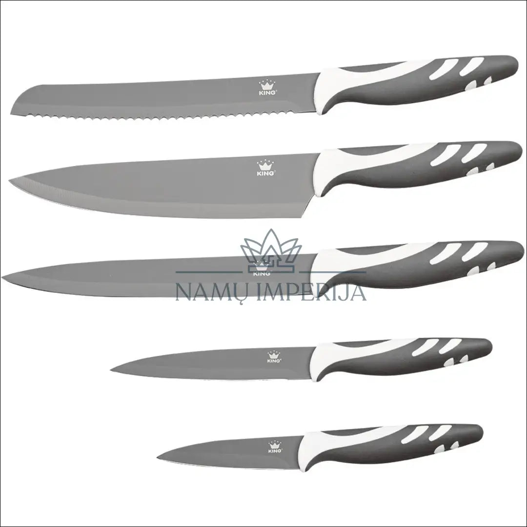 Peilių rinkinys KING 5vnt DA0136 - €13 Save 50% __label:Pristatymas 1-2 d.d., virtuves, virtuves-reikmenys Iki €25