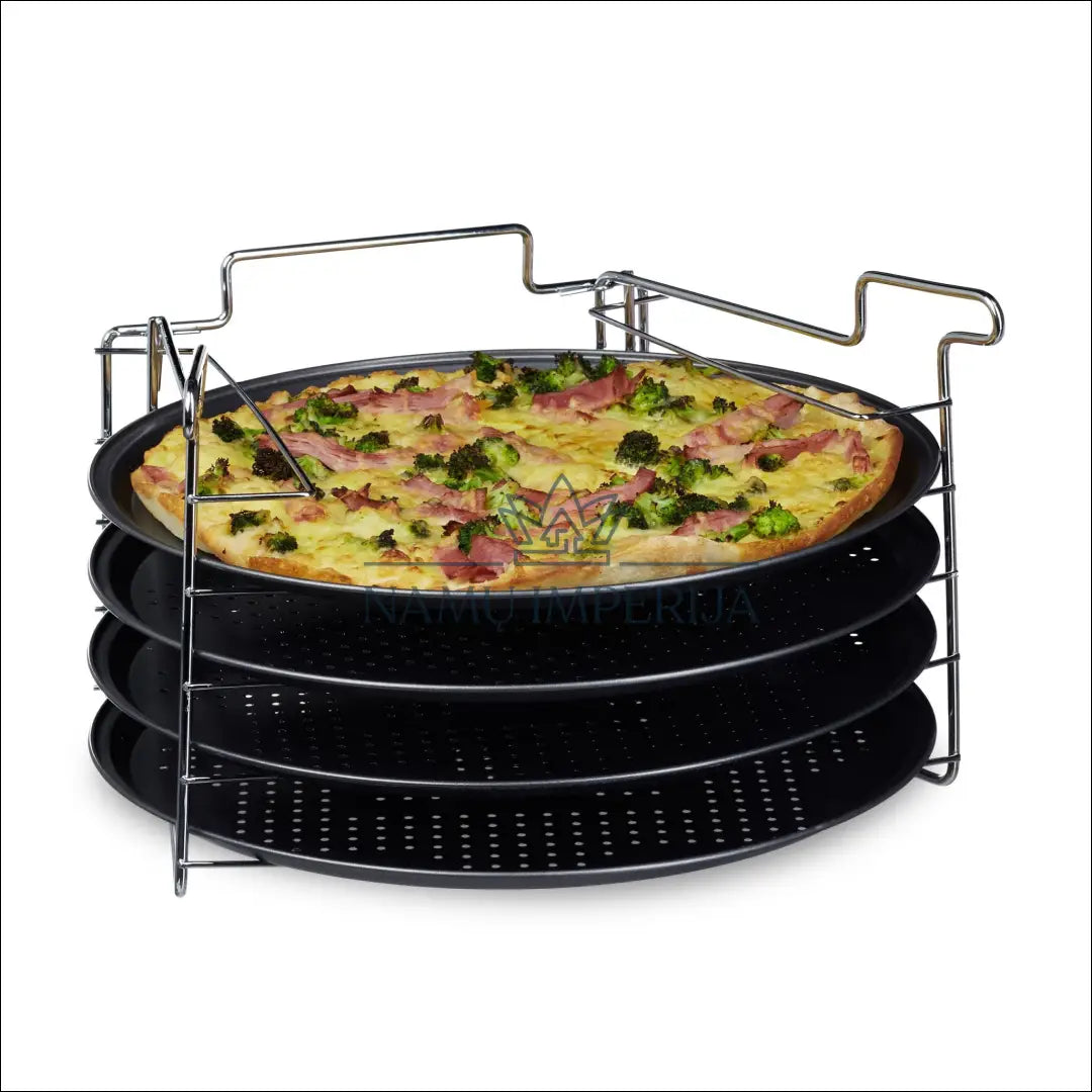 Picos padėklų komplektas su stovu DI9377 - €22 Save 55% __label:Pristatymas 1-2 d.d., color-pilka, interjeras,