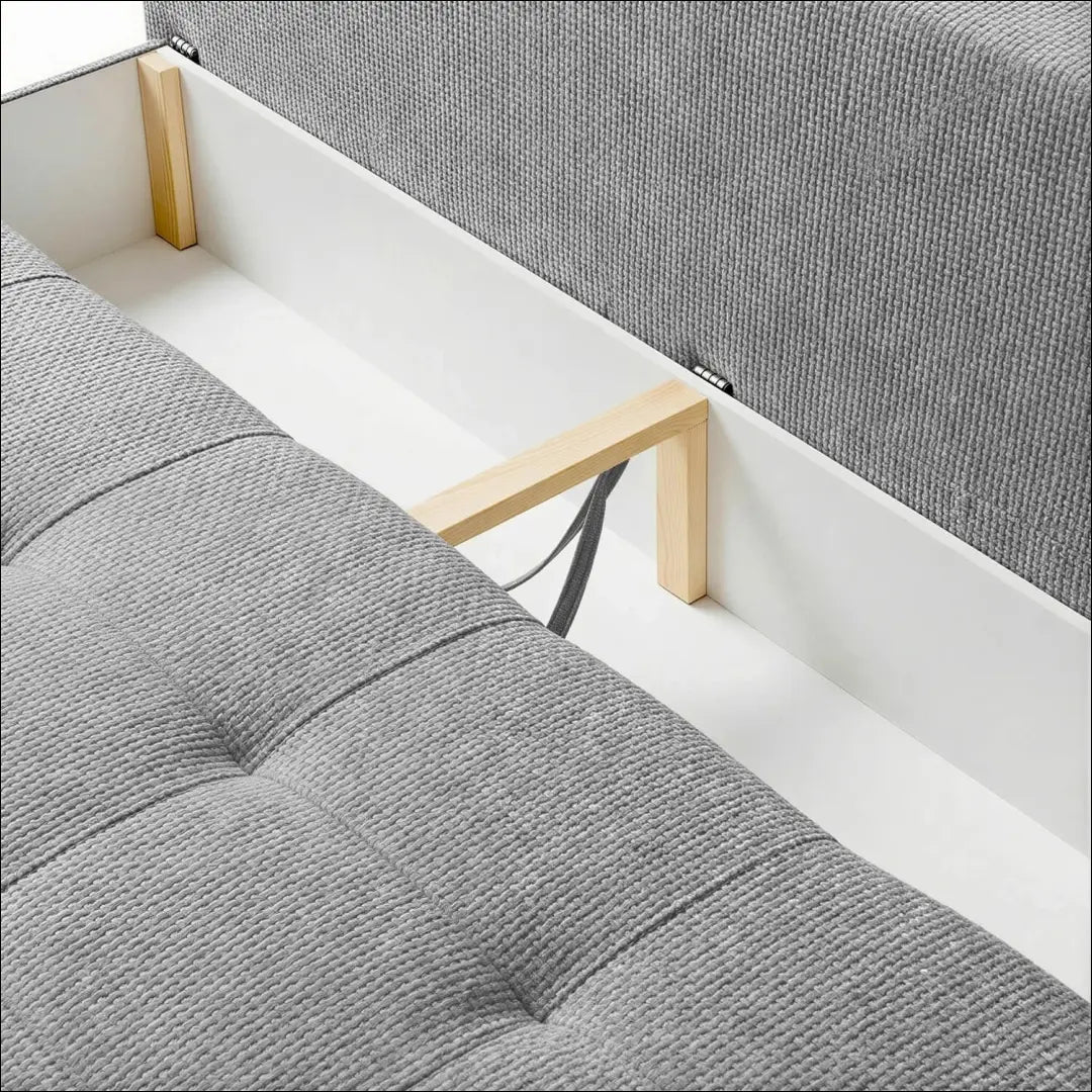 Pilka šenilinė sofa-lova TE2500 - €639.56 Save 15% __label:Pristatymas 5-14 d.d., Newelite Naujausi produktai | Namų