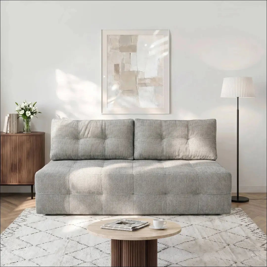 Pilka šenilinė sofa-lova TE2500 - €639.56 Save 15% __label:Pristatymas 5-14 d.d., Newelite Naujausi produktai | Namų