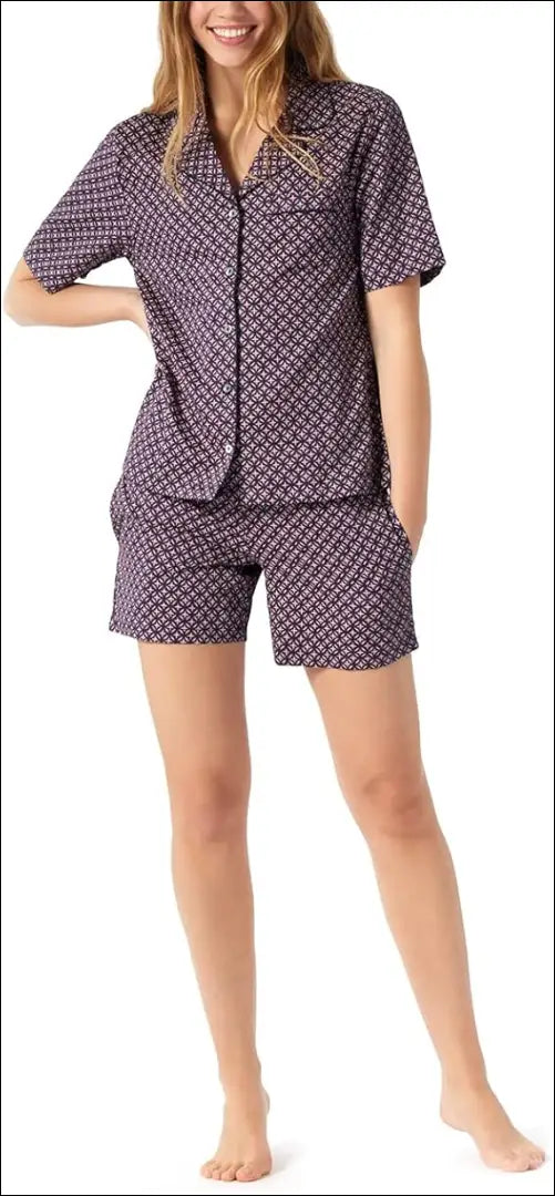 Pižama “Schiesser” DI7586 - 25-50, __label:Pristatymas 1-2 d.d., color-violetine, material-medvilne, pizamos €25 to €50