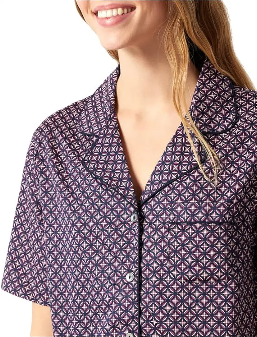 Pižama “Schiesser” DI7586 - 25-50, __label:Pristatymas 1-2 d.d., color-violetine, material-medvilne, pizamos €25 to €50