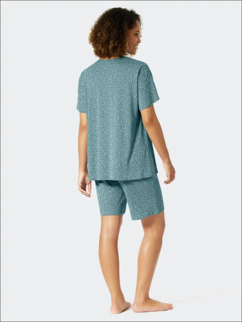 Pižama “Schiesser” DI7597 - __label:Pristatymas 1-2 d.d., color-melyna, material-medvilne, pizamos, tekstile Iki €25
