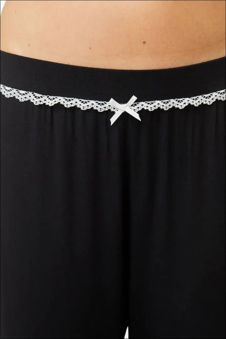 Pižamos kelnės “CCDK” DI7600 - €16 Save 65% __label:Pristatymas 1-2 d.d., color-juoda, material-elastanas,