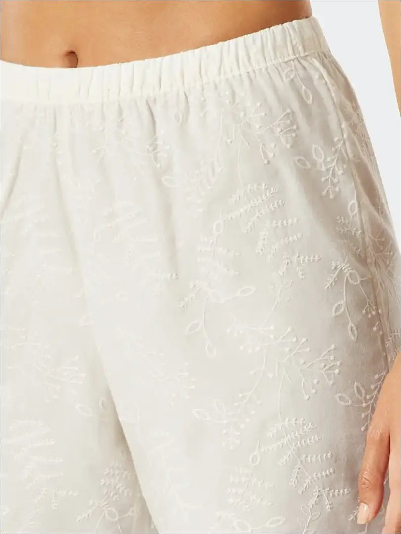 Pižamos šortai ’Schiesser’ DI7595 - __label:Pristatymas 1-2 d.d., color-kremas, material-medvilne, pizamos, tekstile