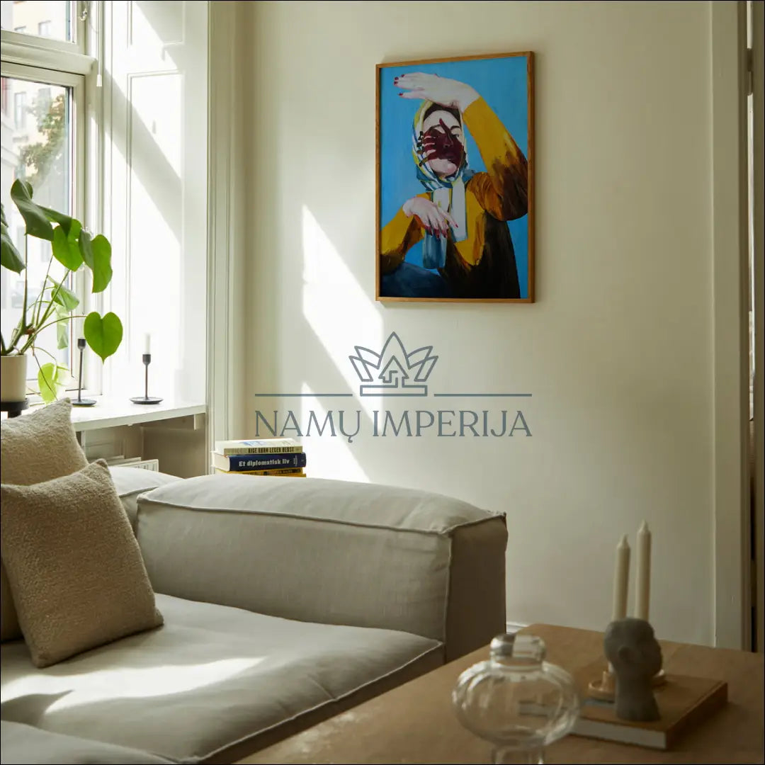 Plakatas DI7022 - €26 Save 55% 25-50, __label:Pristatymas 1-2 d.d., color-marga, color-margas, interjeras Marga €25