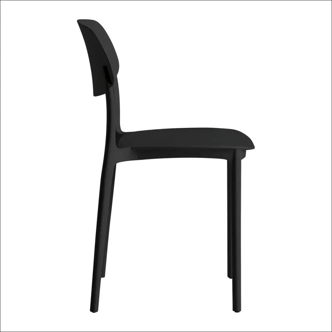 Plastikinė kėdė VI1527 - €15 Save 50% __label:Pristatymas 1-2 d.d., color-juoda, kedes-valgomojo, lauko baldai,