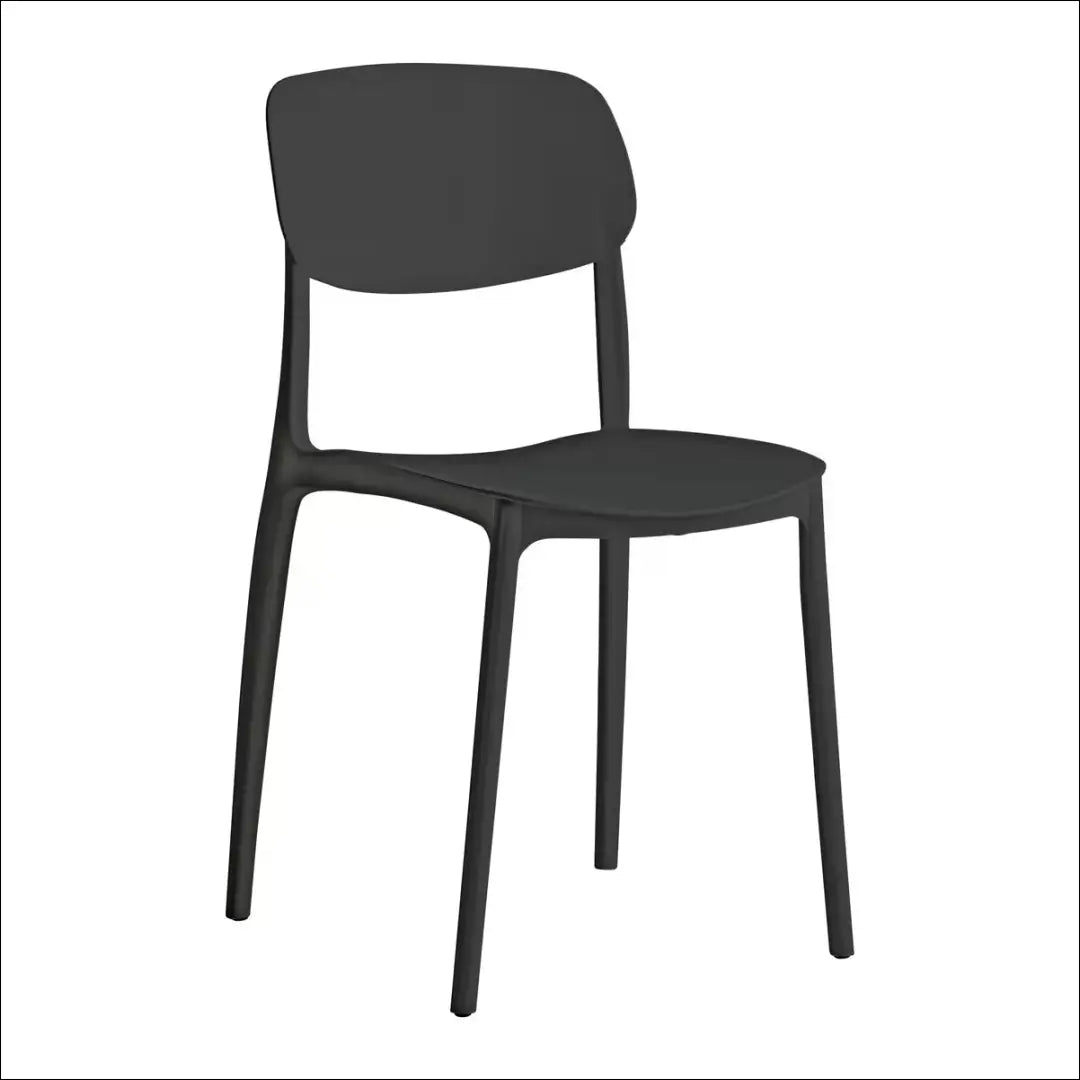 Plastikinė kėdė VI1527 - €15 Save 50% __label:Pristatymas 1-2 d.d., color-juoda, kedes-valgomojo, lauko baldai,