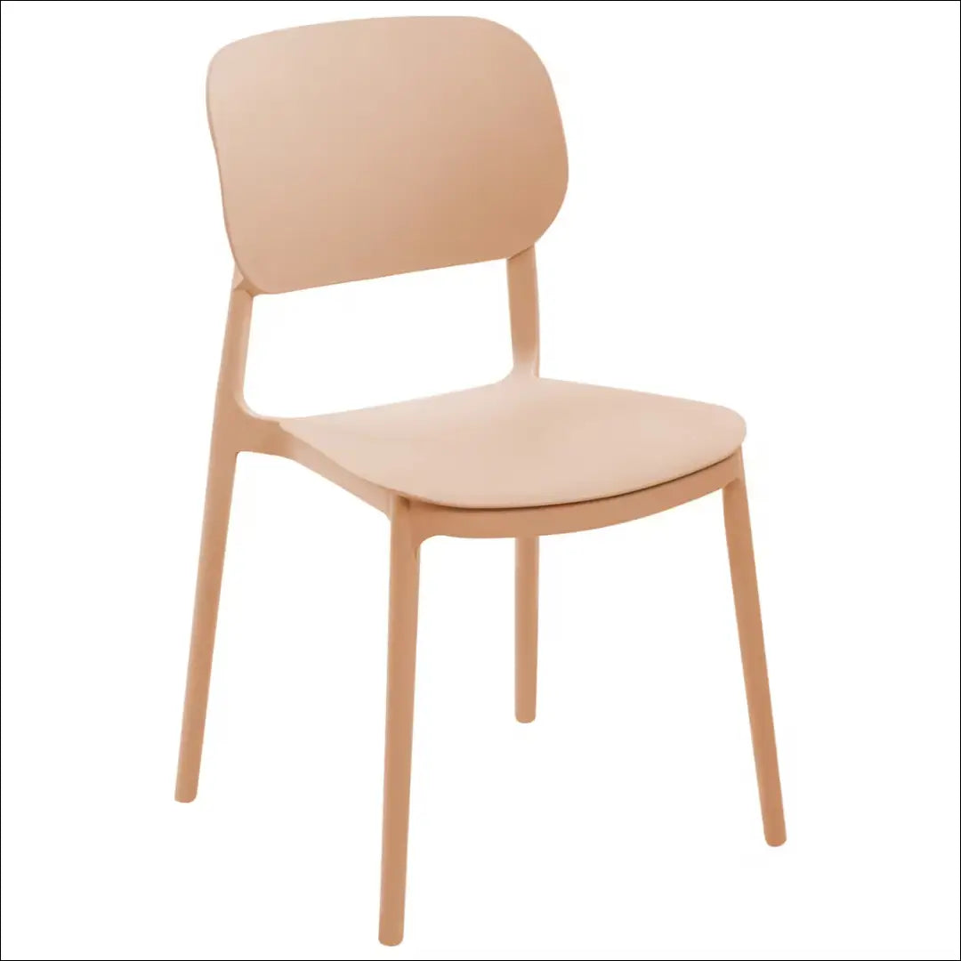 Plastikinė kėdė VI1528 - €28 Save 50% 25-50, __label:Pristatymas 1-2 d.d., color-smelio, kedes-valgomojo, lauko baldai