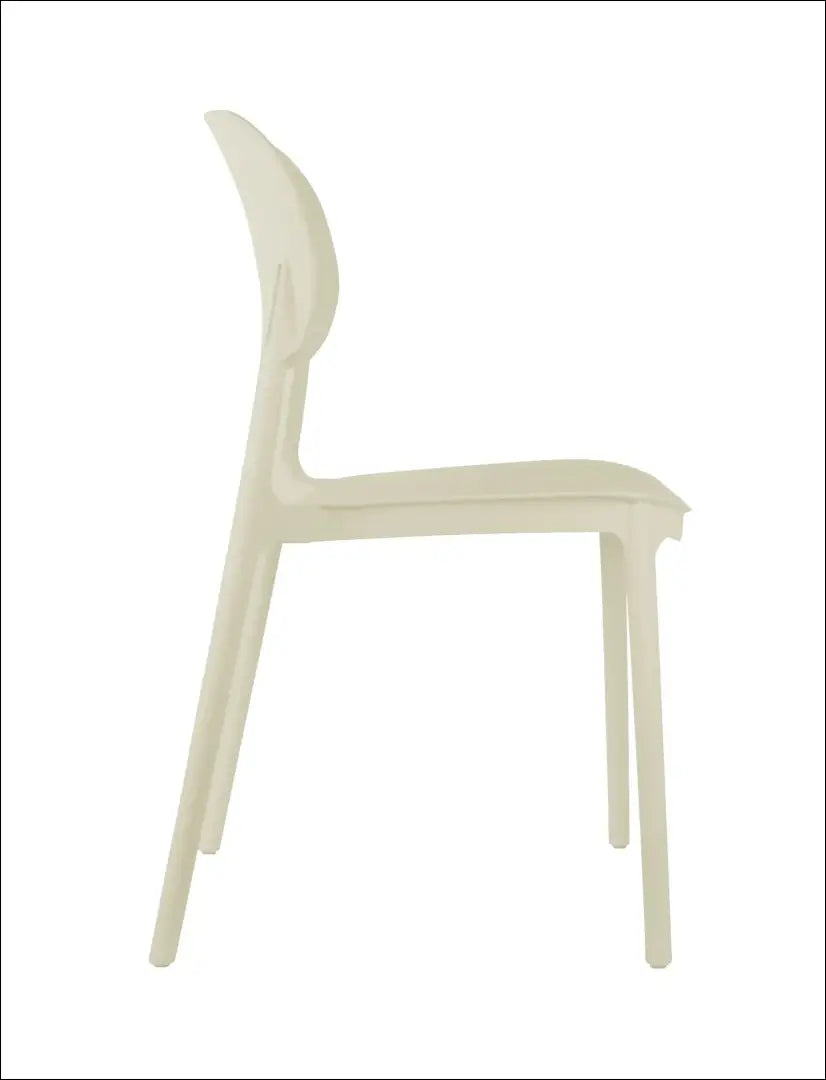 Plastikinė kėdė VI1529 - €28 Save 50% 25-50, __label:Pristatymas 1-2 d.d., color-kremas, color-smelio, kedes-valgomojo