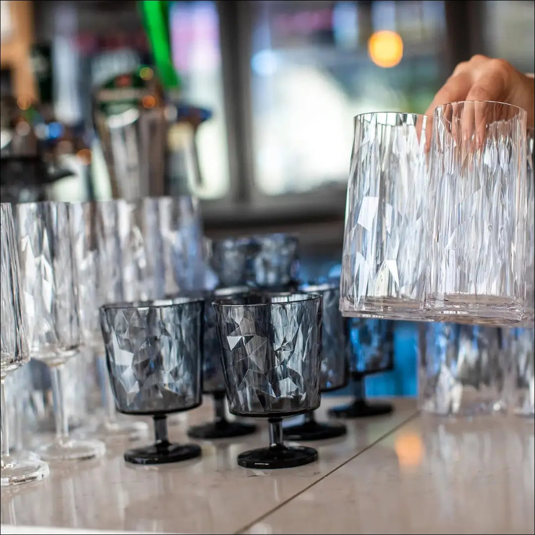 Plastikinė taurė DI10919 - €7 Save 50% __label:Pristatymas 1-2 d.d., color-pilka, indai, interjeras, material-plastikas