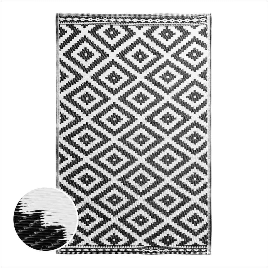 Plastikinis kilimėlis RU890 - €14 Save 50% __label:Pristatymas 1-2 d.d., color-balta, color-juoda, kilimai, lauko 90 cm