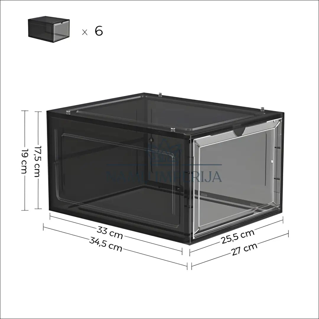 Plastikinių batų dėžučių komplektas/spintelė SM868 - €107 Save 30% 100-200, __label:Pristatymas 5-14 d.d.,