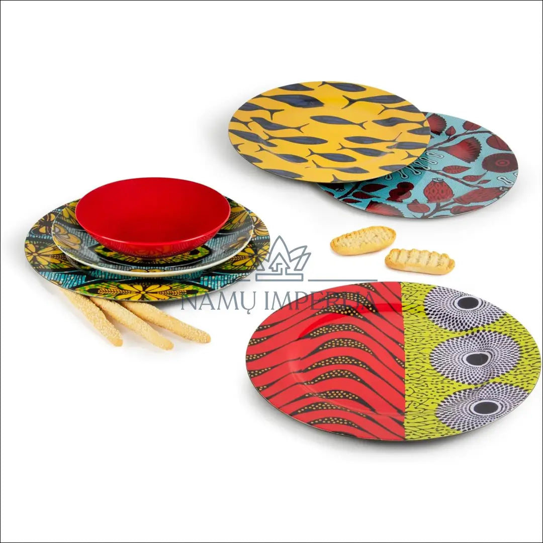 Plastikinių lėkščių komplektas (6vnt) DI9197 - €24 Save 50% __label:Pristatymas 1-2 d.d., color-marga, color-margas,