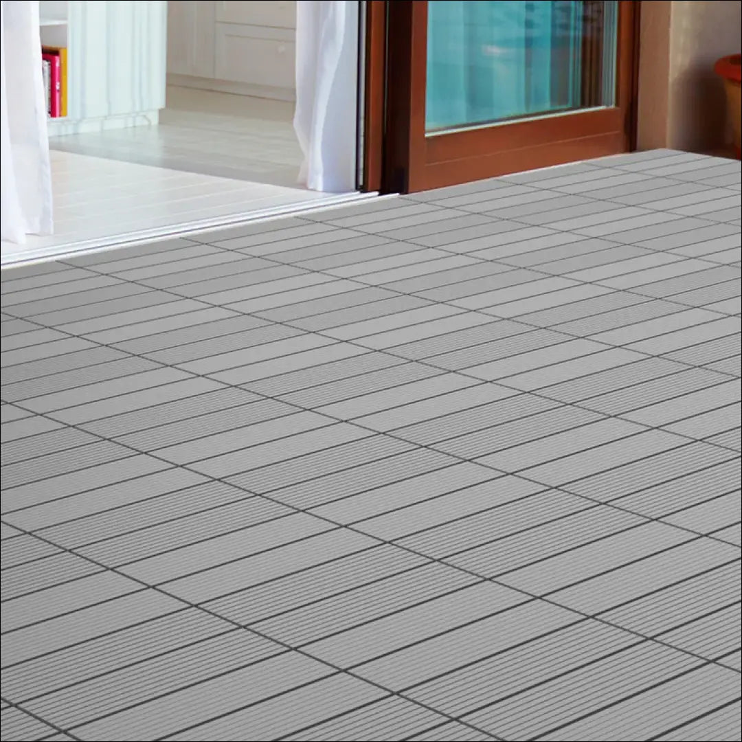 Plastiko/medžio plytelės LI463 - €54 Save 65% 50-100, __label:Pristatymas 1-2 d.d., color-pilka, lauko baldai,