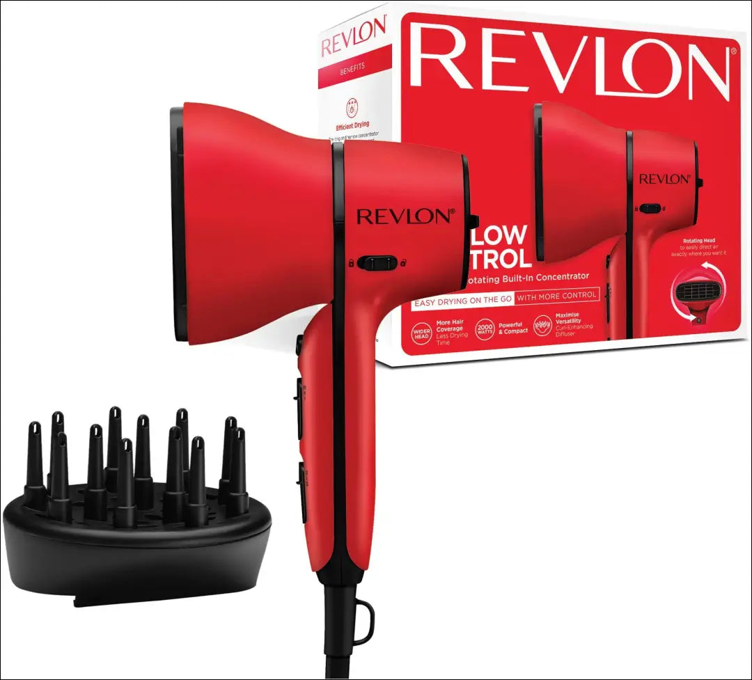 Plaukų džiovintuvas su oro srauto valdymu “REVLON Airflow Control” SP376 - €22 Save 50% __label:Pristatymas 1-2 d.d.,