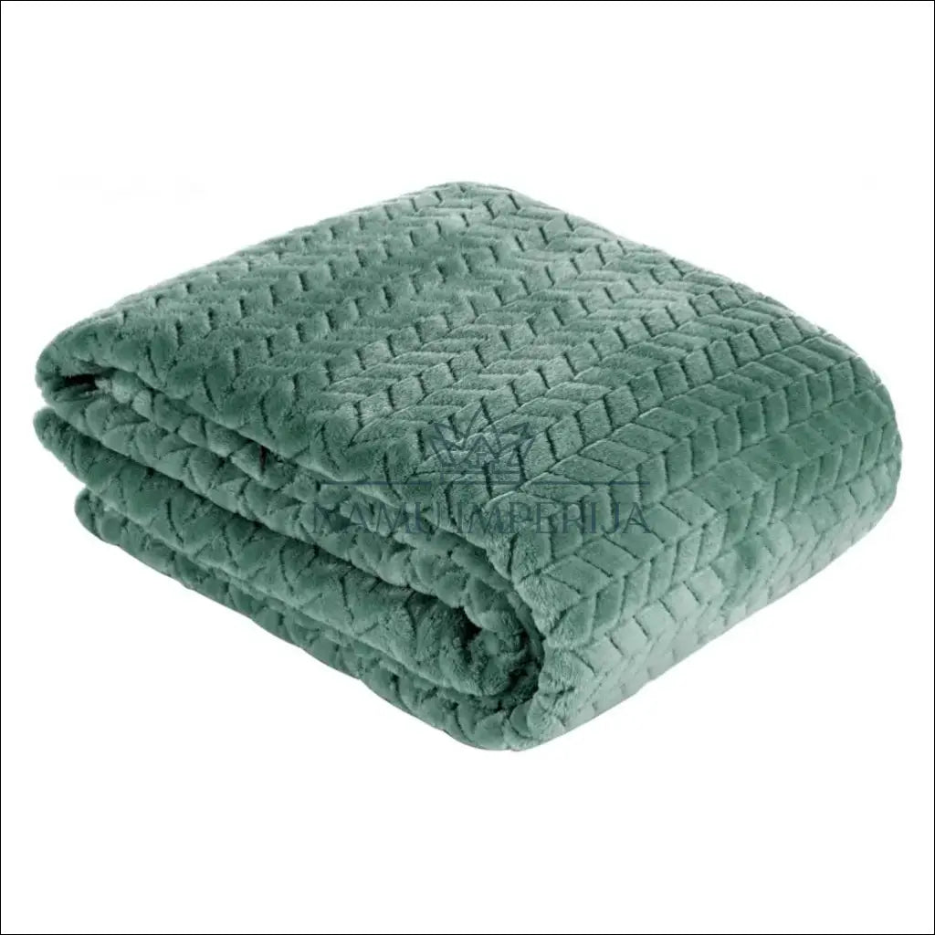 Pledas (150x200cm) DI10261 - €18 Save 70% __label:Pristatymas 1-2 d.d., color-zalia, material-poliesteris, pledai,
