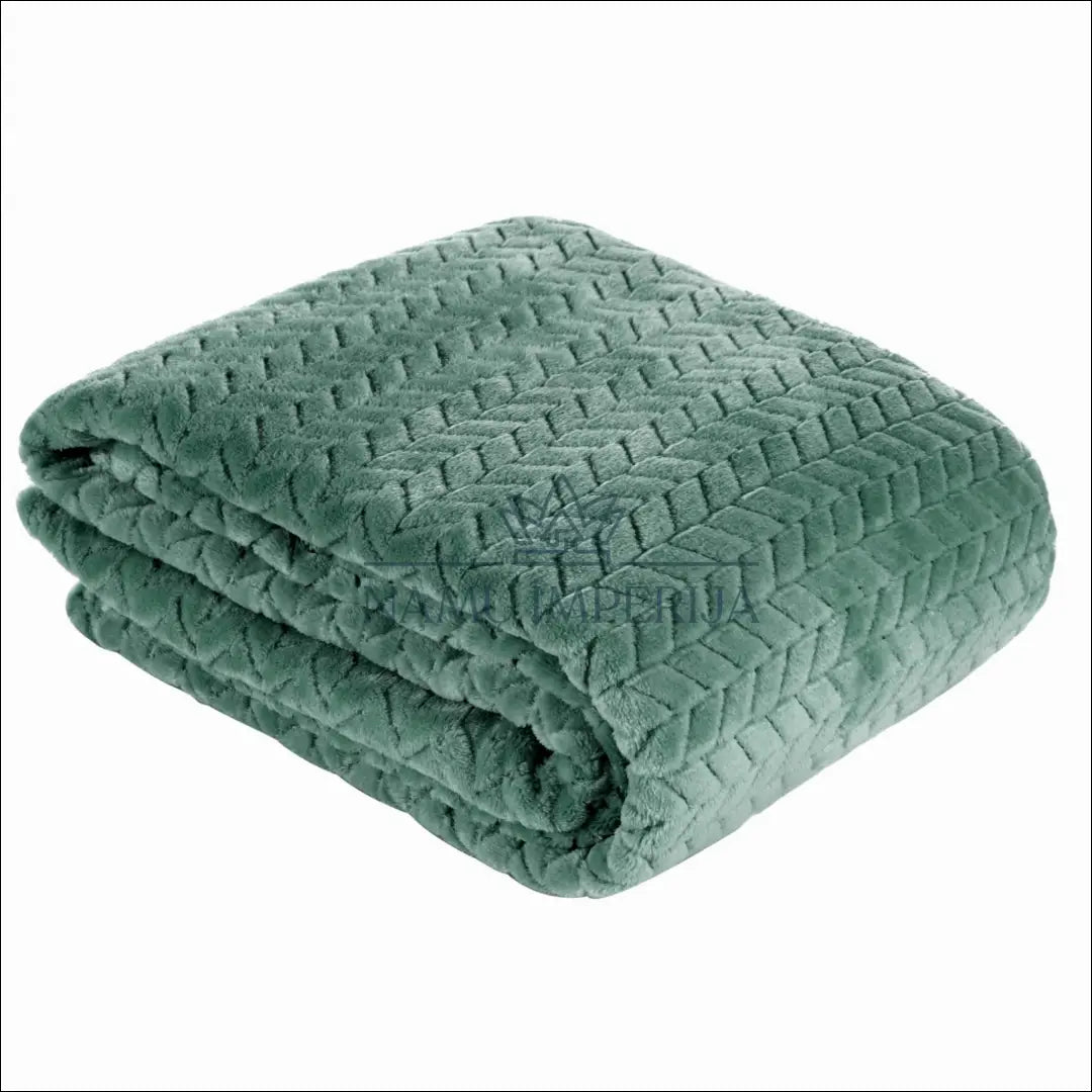 Pledas (70x160cm) DI10117 - €18 Save 70% __label:Pristatymas 1-2 d.d., color-turkis, material-poliesteris, pledai,