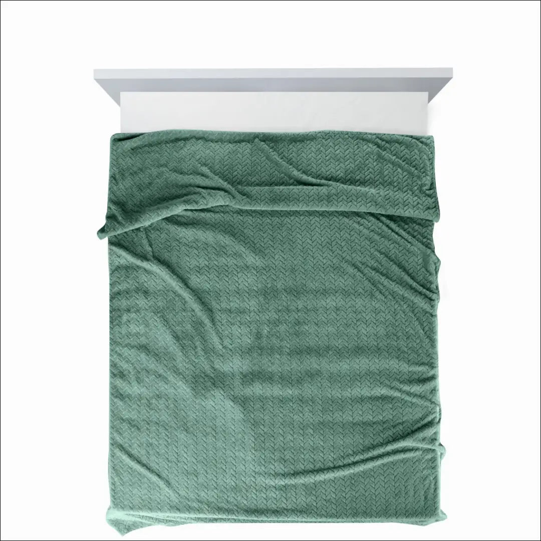 Pledas (70x160cm) DI10117 - €18 Save 70% __label:Pristatymas 1-2 d.d., color-turkis, material-poliesteris, pledai,