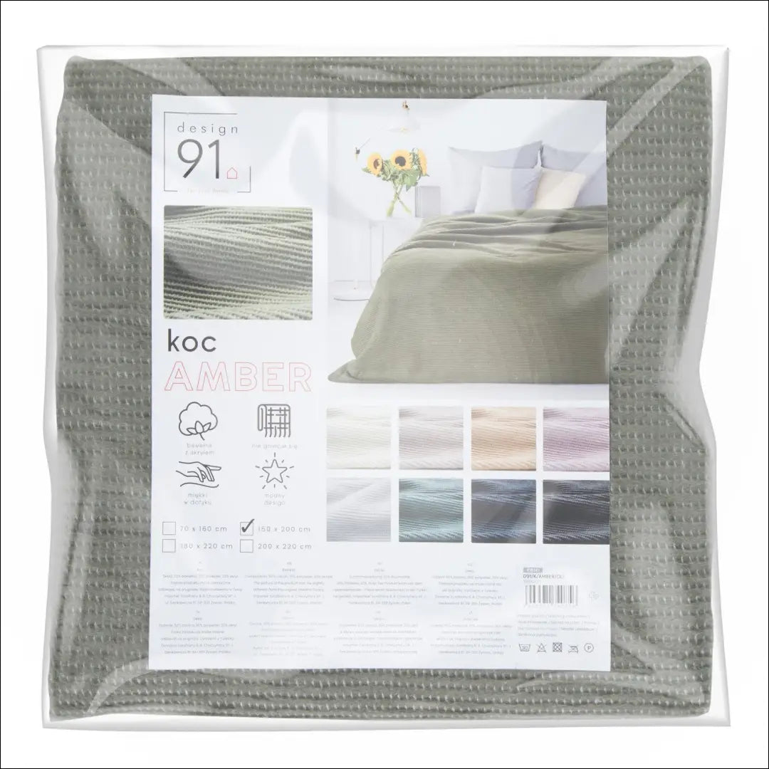 Pledas - lovatiesė (180x220cm) DI10792 - €38 Save 50% 25-50, __label:Pristatymas 1-2 d.d., color-zalia,