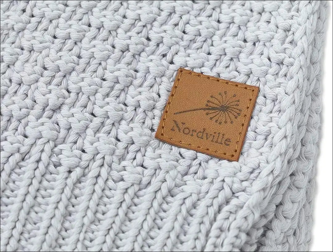 Pledas ’Nordville’ DI10791 - €29 Save 70% 25-50, __label:Pristatymas 1-2 d.d., color-pilka, material-medvilne, pledai