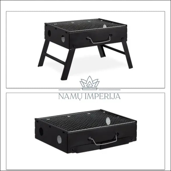 Plieninė nešiojama kepsninė DA0162 - €17 Save 50% __label:Pristatymas 1-2 d.d., lauko baldai, lauko-kita, under-25 Iki