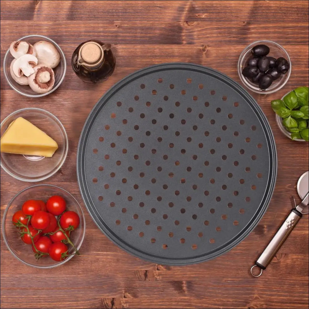 Plieninės picos lėkštės - 2vnt 32cm DA0161 - €29 Save 50% 25-50, __label:Pristatymas 1-2 d.d., virtuves,