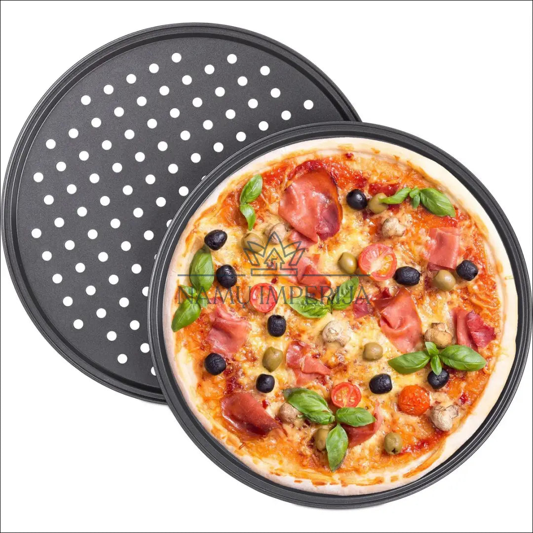 Plieninės picos lėkštės - 2vnt 32cm DA0161 - €29 Save 50% 25-50, __label:Pristatymas 1-2 d.d., virtuves,