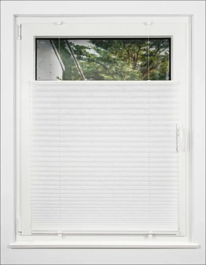 Plisuota žaliuzė DI10224 - €14 Save 50% __label:Pristatymas 1-2 d.d., color-balta, material-poliesteris, tekstile,