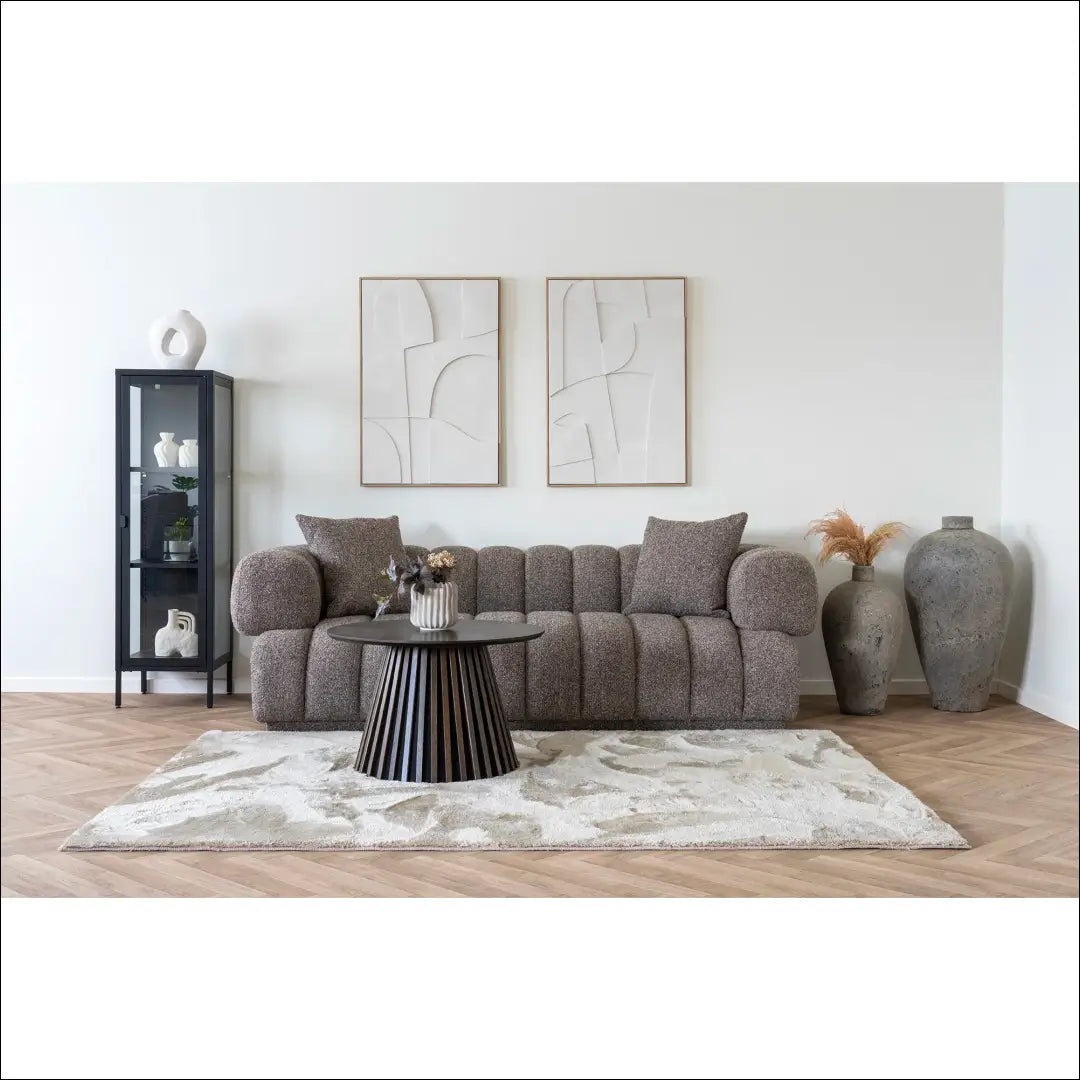 Plona vitrina 1 stiklinės durys plienas juoda 40x35x140 cm RD511 - €276 Save 15% __label:Pristatymas 5-14 d.d., Display