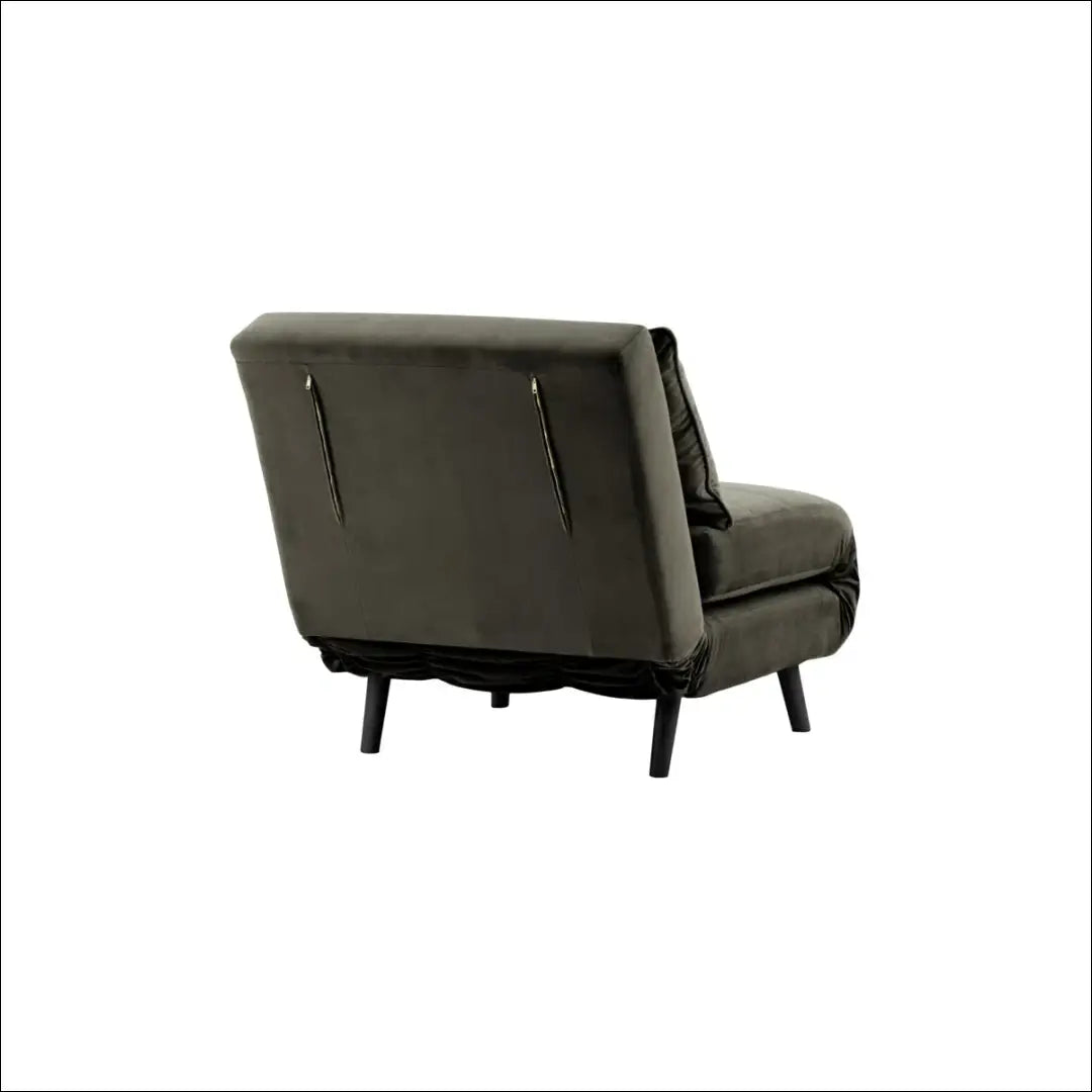 Poilsio fotelis-šezlongas MI837 - €270 Save 50% __label:Pristatymas 1-2 d.d., color-pilka, foteliai, material-aksomas,