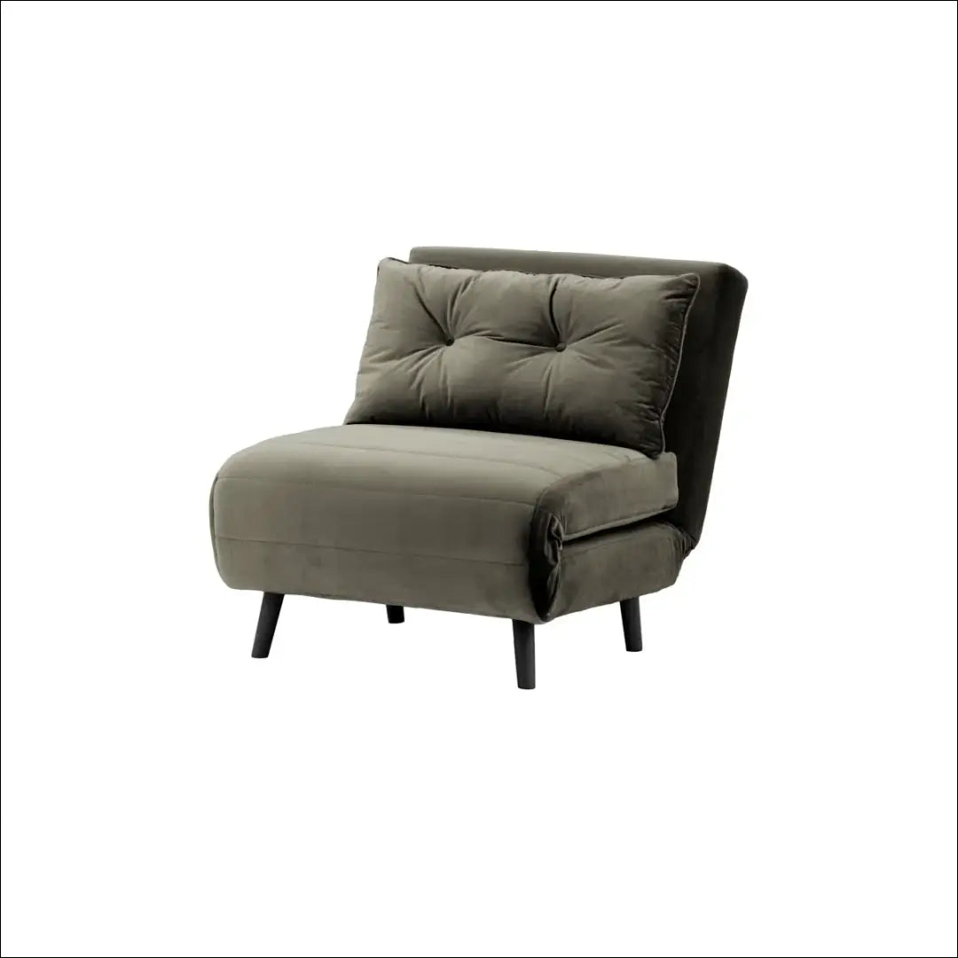 Poilsio fotelis-šezlongas MI837 - €270 Save 50% __label:Pristatymas 1-2 d.d., color-pilka, foteliai, material-aksomas,