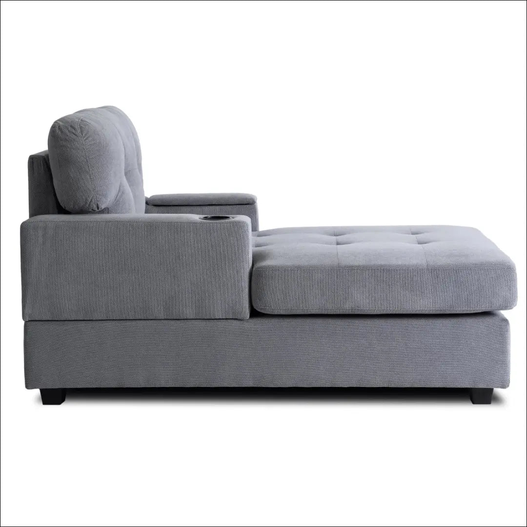Poilsio fotelis su audiniu pilkos spalvos TE462 - €330 Save 15% __label:Pristatymas 5-14 d.d., elite, Fotele