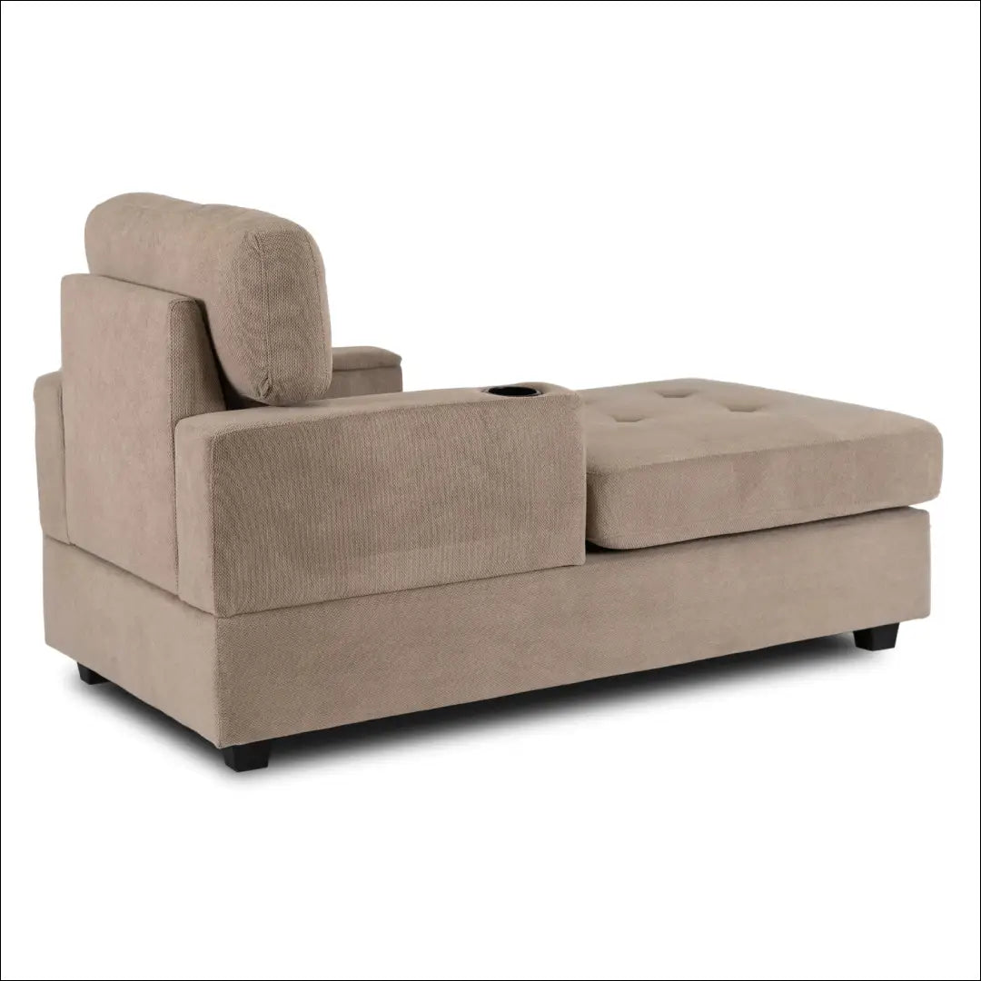 Poilsio fotelis su audiniu smėlio spalvos TE469 - €330 Save 15% __label:Pristatymas 5-14 d.d., elite, Fotele