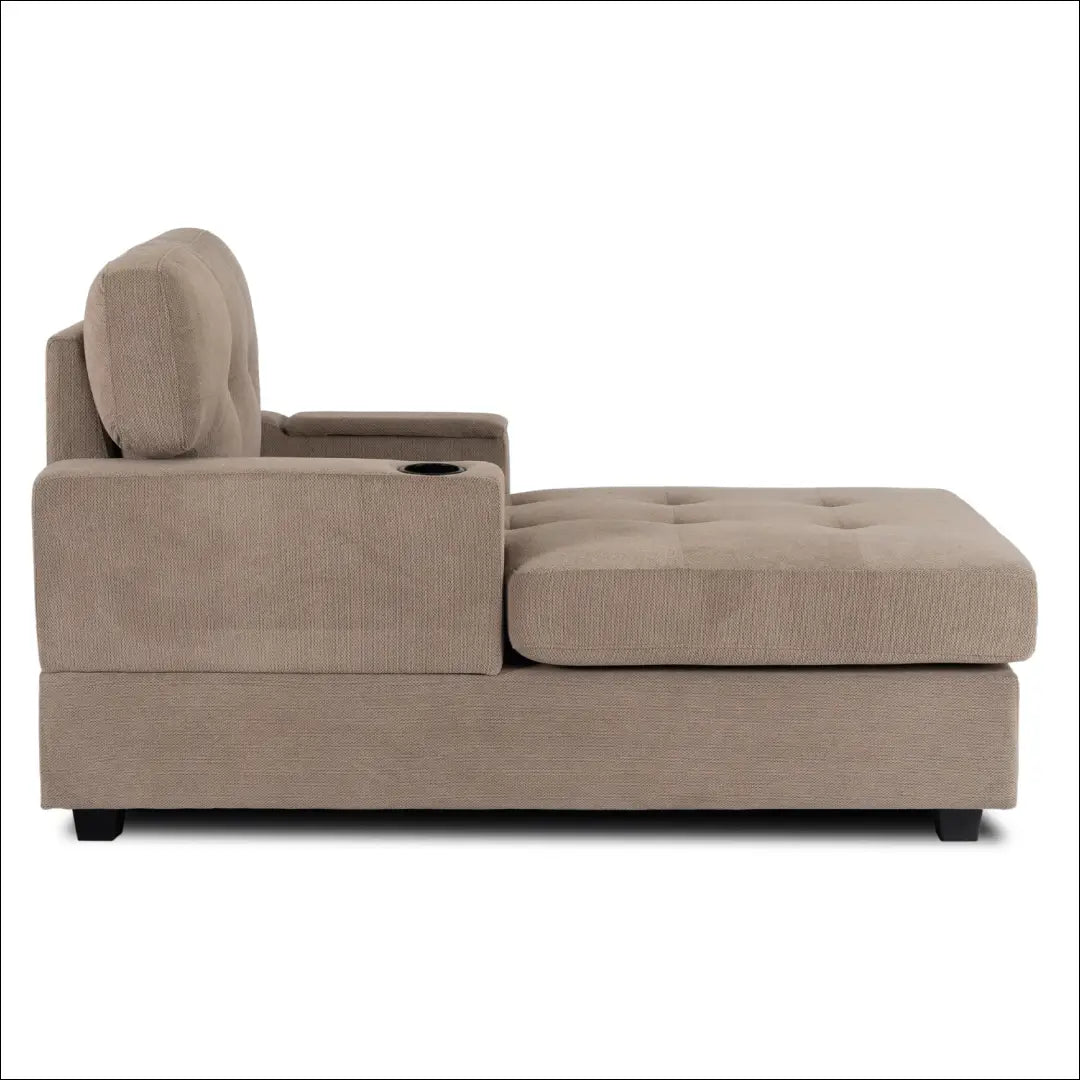 Poilsio fotelis su audiniu smėlio spalvos TE469 - €330 Save 15% __label:Pristatymas 5-14 d.d., elite, Fotele