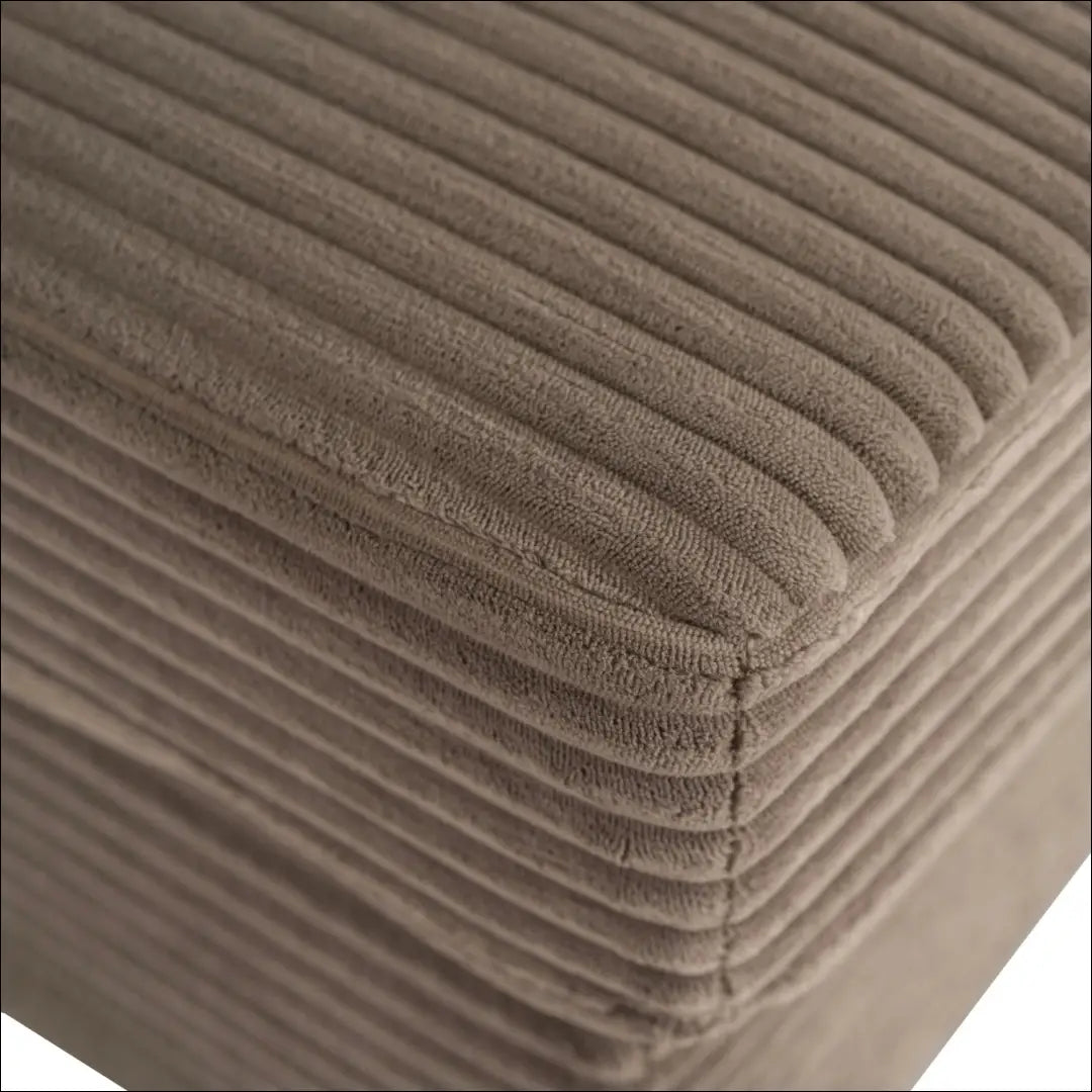 Poilsio fotelis su korduro audiniu smėlio spalvos TE516 - €330 Save 15% __label:Pristatymas 5-14 d.d., elite, Fotele