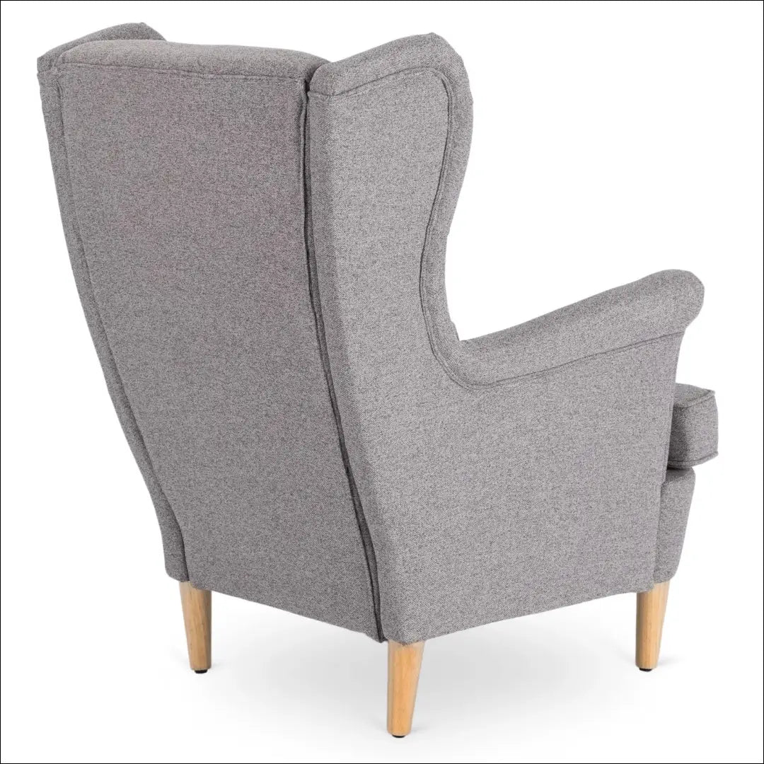 Poilsio fotelis su pakoju ir audinio audiniu pilkos spalvos TE299 - €311 Save 15% __label:Pristatymas 5-14 d.d., elite,