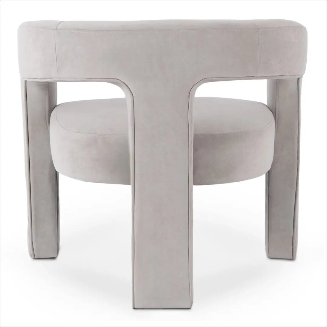 Poilsio fotelis su veliūro audiniu pilkos spalvos TE1037 - €192 Save 15% 100-200, __label:Pristatymas 5-14 d.d., elite,