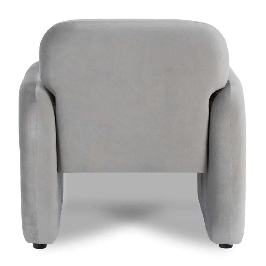 Poilsio fotelis su veliūro audiniu pilkos spalvos TE1148 - €160 Save 15% 100-200, __label:Pristatymas 5-14 d.d., elite,