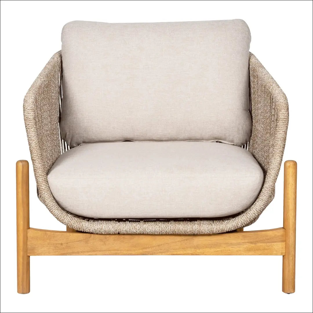 Poilsio krėslas akacijos spalvos smėlio su pagalvėle RD1072 - €465 Save 15% __label:Pristatymas 5-14 d.d., nordic,