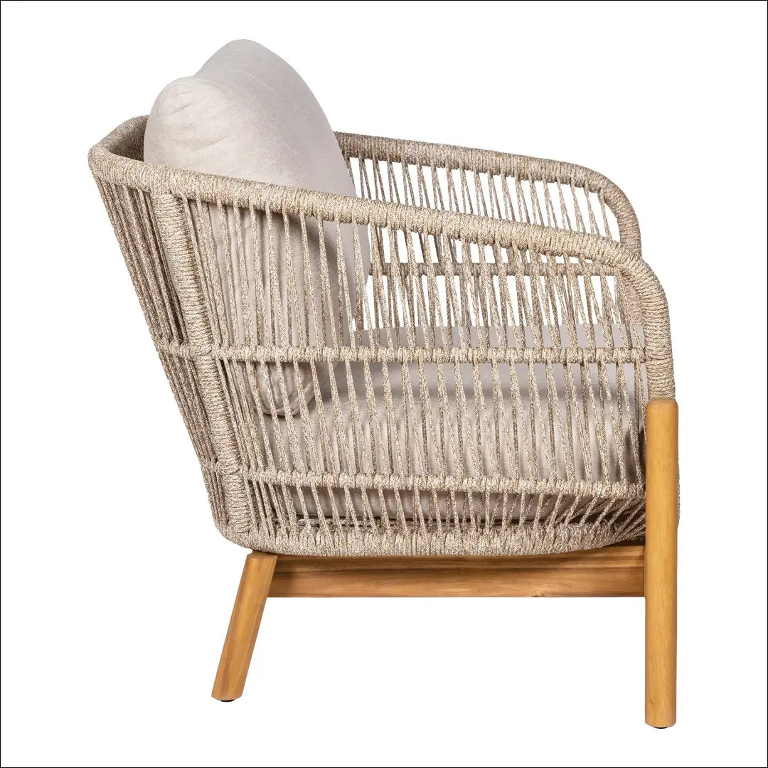 Poilsio krėslas akacijos spalvos smėlio su pagalvėle RD1072 - €465 Save 15% __label:Pristatymas 5-14 d.d., nordic,