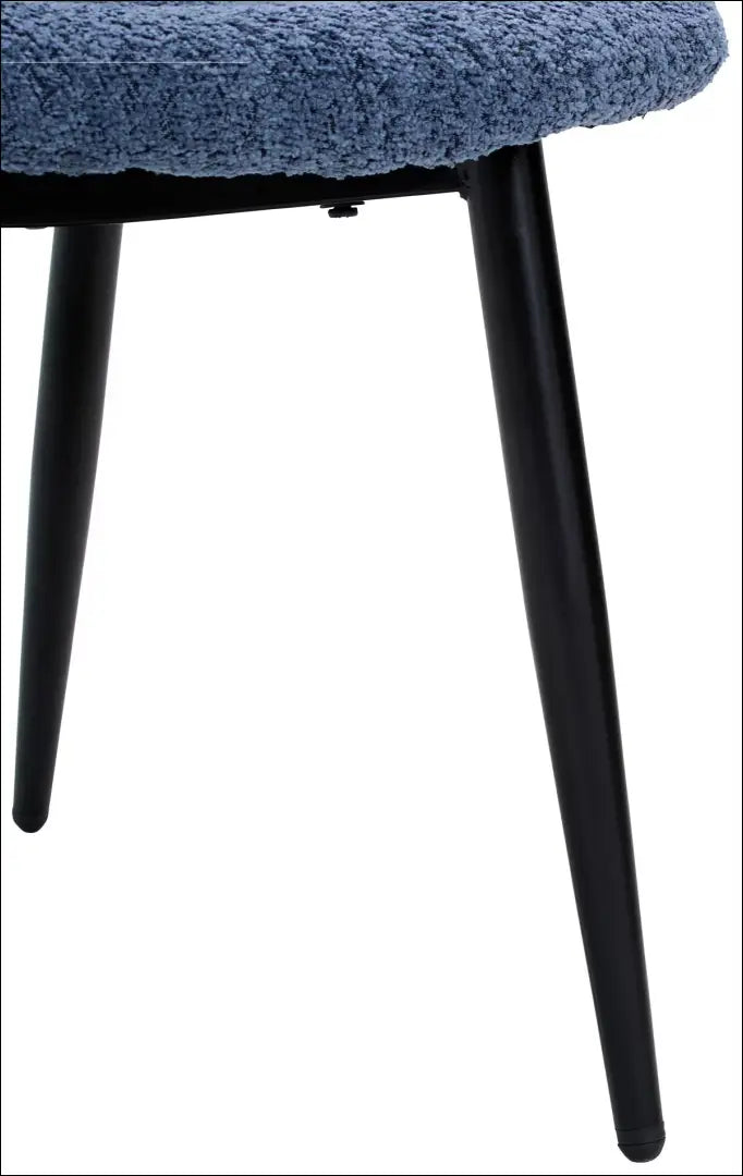 Poilsio krėslas MI1002 - €34 Save 50% 25-50, __label:Pristatymas 1-2 d.d., boucle, color-melyna, foteliai Dining Chairs